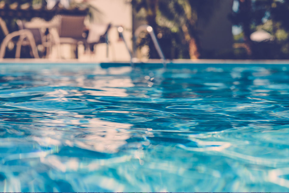 swimming pool for neighborhood kids