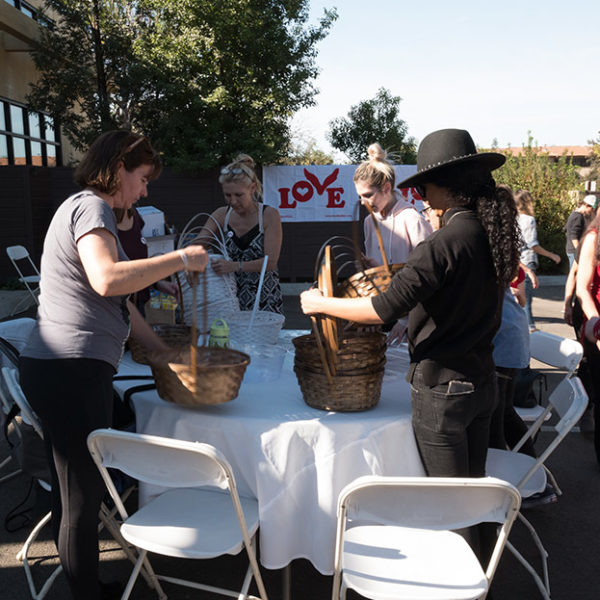 Love Button Baskets of Love Event 2017