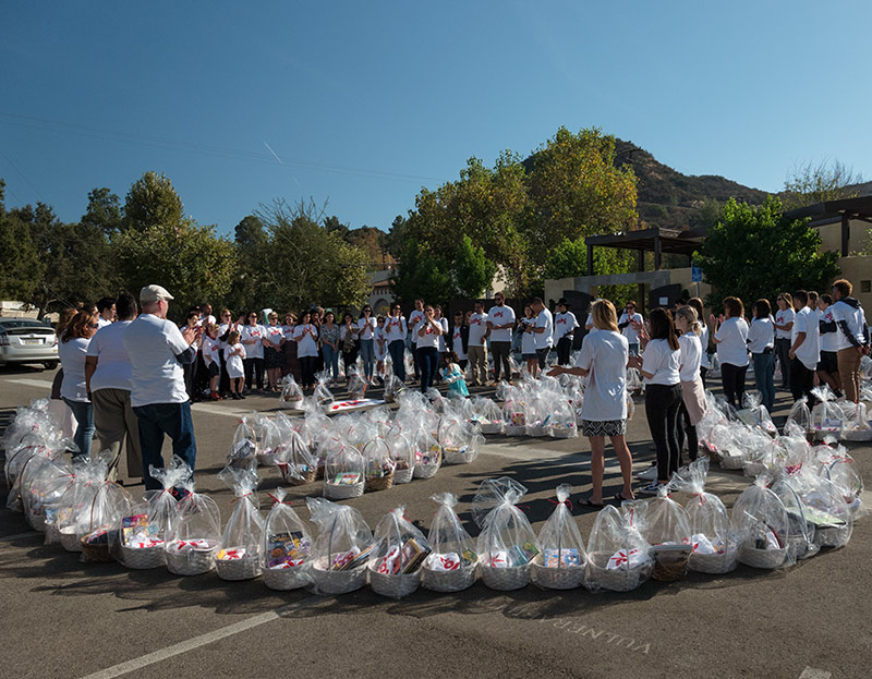 Love Button Baskets of Love Event 2017