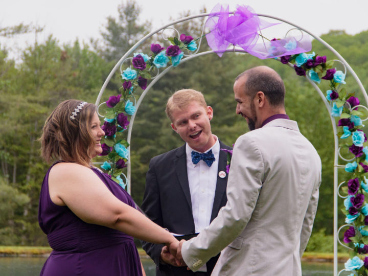 Love Button Featured at Couple’s Wedding