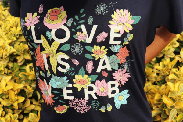 Love is a Verb Women’s Tee