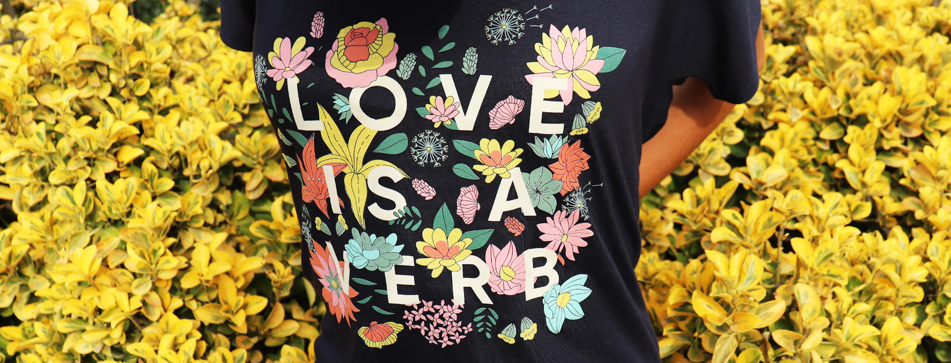 Love is a Verb Women’s Tee