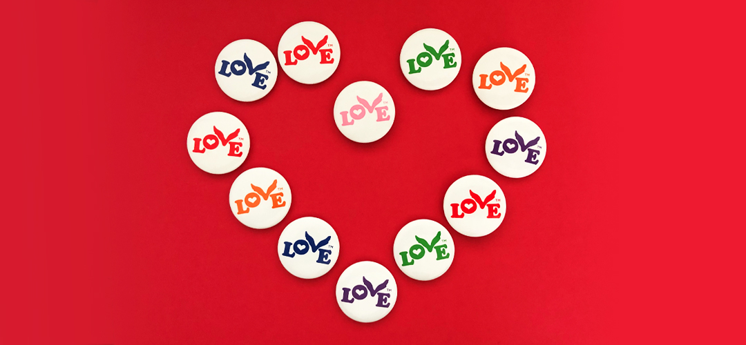 Month of Love Free Love Buttons