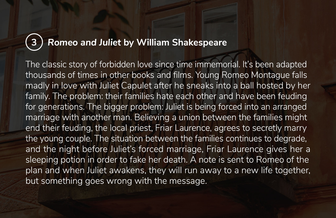 Greatest Love Stories of Literature