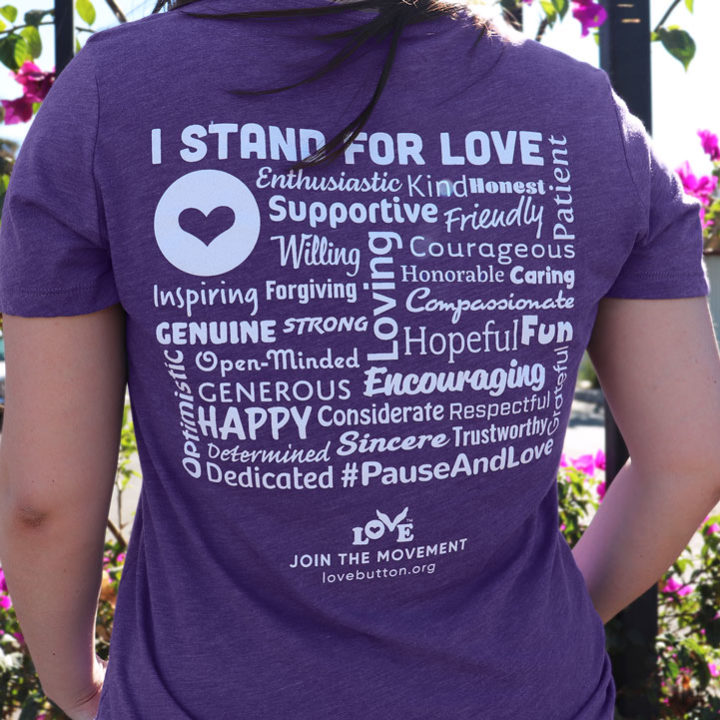 Stand for Love T-Shirt V-Neck