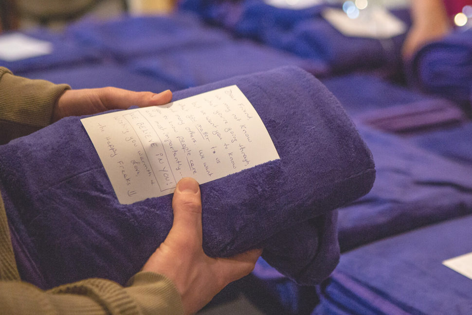 Brothers Deliver Blankets to Homeless, With Loving Notes Attached