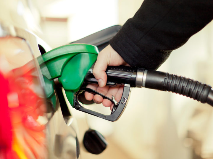 Man Fills Up Gas Tanks for Nurses