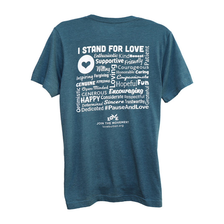 Love Button Unisex Crew Neck T-Shirt