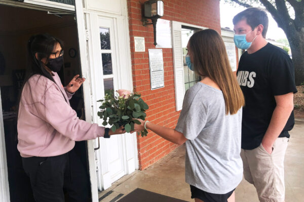 Newlywed Couple Delivers Flowers and Joy to Others