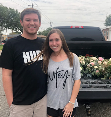 Newlywed Couple Delivers Flowers and Joy to Others