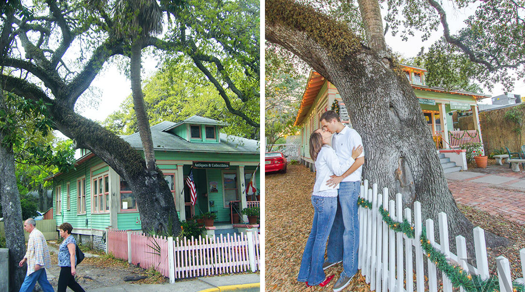 An Unusual Pairing: Love Trees
