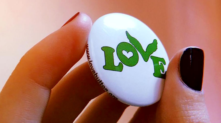 Love Buttons Around the Globe