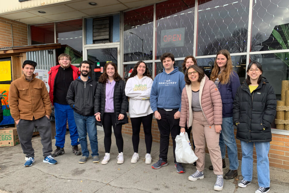 Students Fill Pantry for Those in Need Every Week