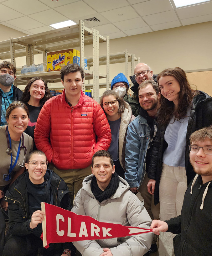 Students Fill Pantry for Those in Need Every Week